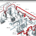 3D-модель теплового пункта в Revit